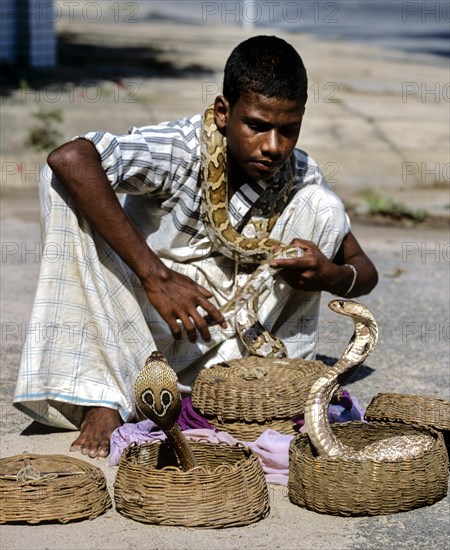 Snake charmer