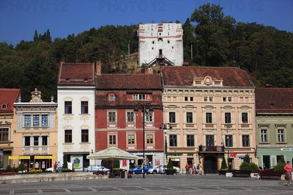 Buildings on the market square or PiaÈ›a Sfatului