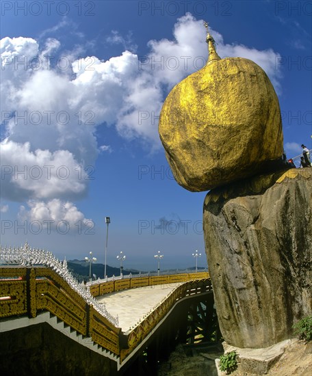 Golden Rock or Kyaiktiyo Pagoda