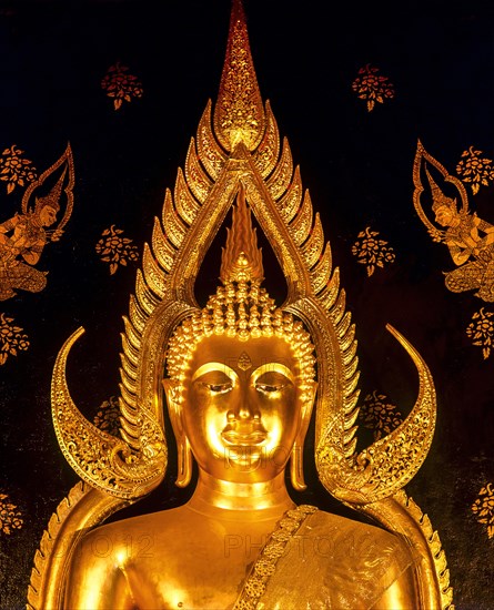 Golden Buddha statue