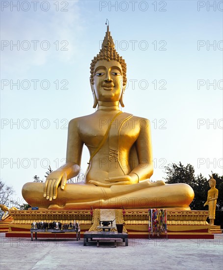 Golden Buddha statue