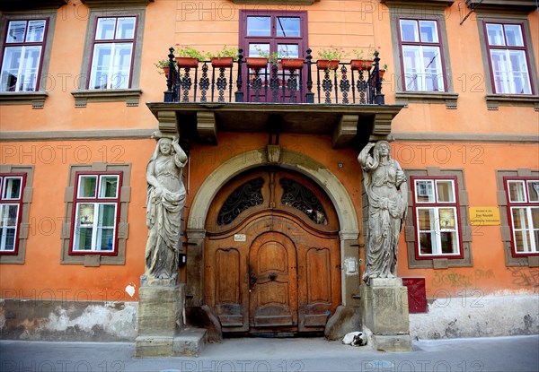 Historic Saxony house used as a boarding school and regional church dormitory