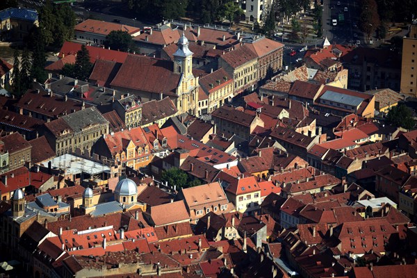 View over Brasov or Kronstadt