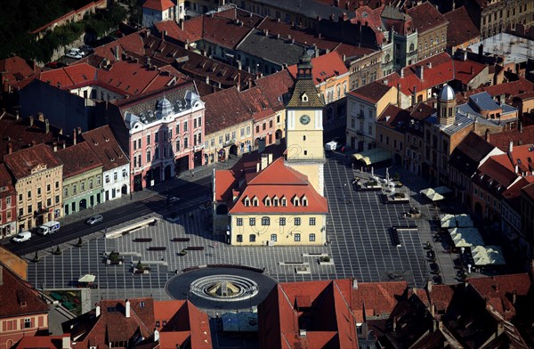 Historic Center of Brasov with former Townhall