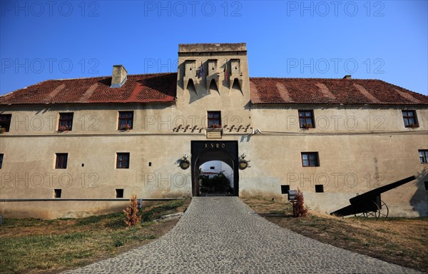 Cetatuia Fortress on the castle mountain of Dealul Cetatii