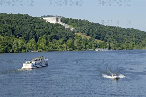 Excursion boats on the Danube