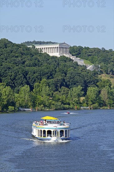 Excursion boat on the Danube