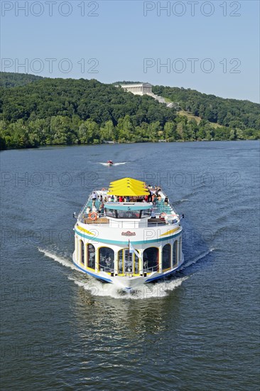 Excursion boat on the Danube