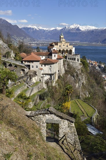 Sanctuary of the Madonna del Sasso or Our Lady of the Rock