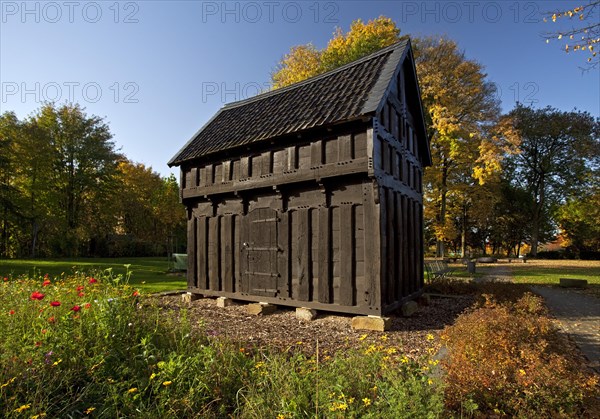 A historic barn for storing oats