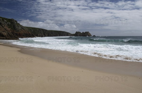 Porthcurno beach