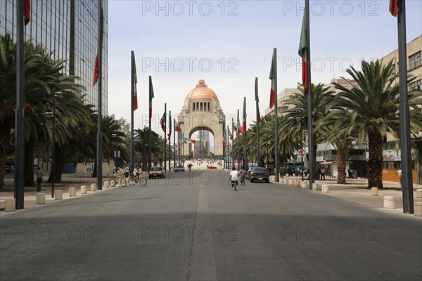 Monumento a la Revolucion or Monument to the Revolution in Plaza de la Republica or Republic Square