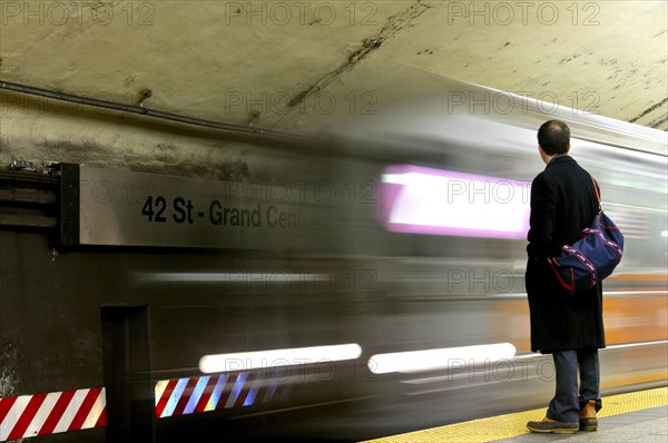 Man at the platform