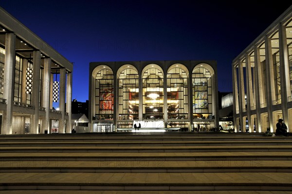 The renovated Lincoln Center for the Performing Arts