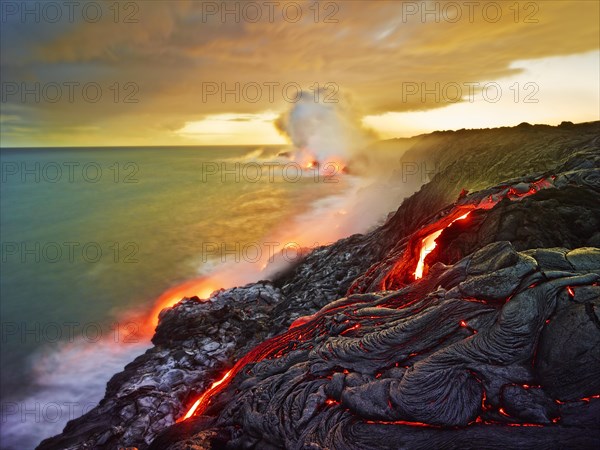 Pu'u 'O'o or Puu Oo volcano