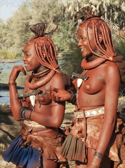 Young Himba women