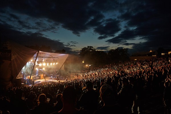 Metalfest music festival on the Loreley open air stage