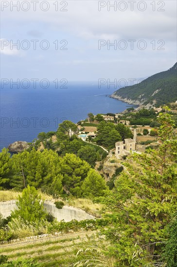 Coastal landscape of the Serra de Tramuntana