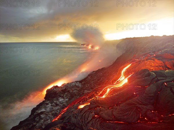 Pu'u 'O'o or Puu Oo volcano