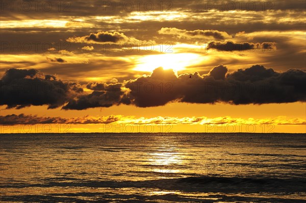 Sunset over Lake Huron