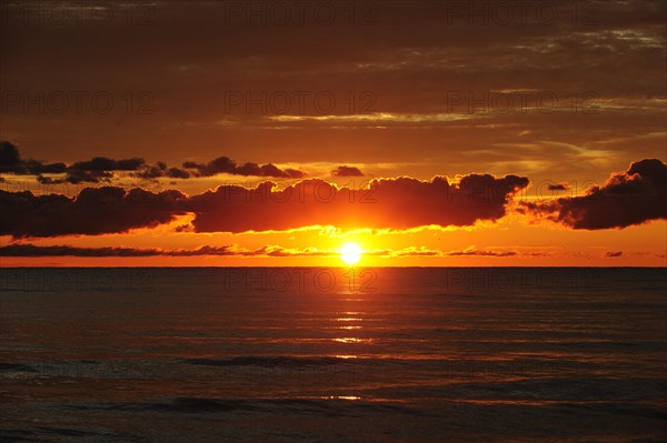 Sunset over Lake Huron