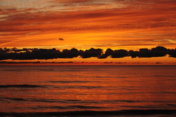 Sunset over Lake Huron