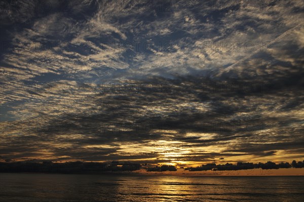 Sunset over Lake Huron