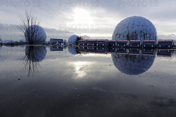 Discarded radar domes