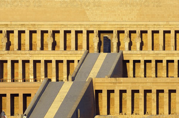 Entrance ramps of the Temple of Hatshepsut