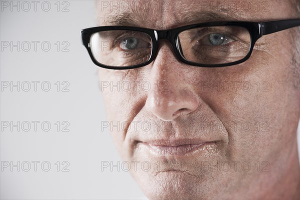 Man wearing glasses