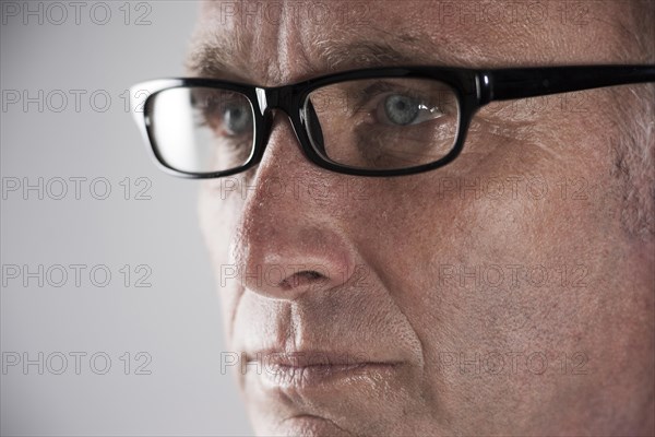 Man wearing glasses