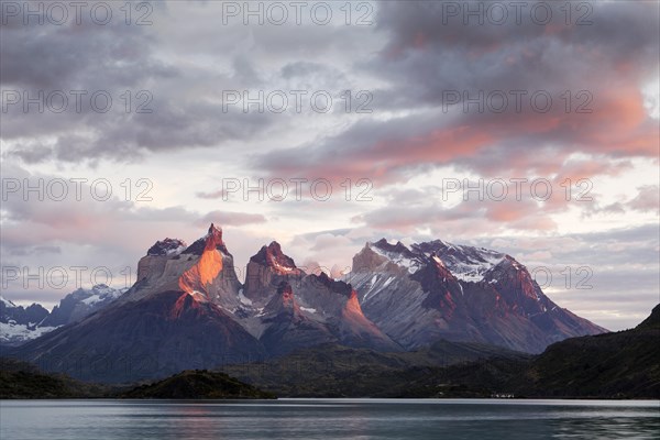 Torres del Paine massif in the morning light