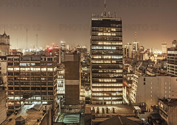 Buenos Aires at night