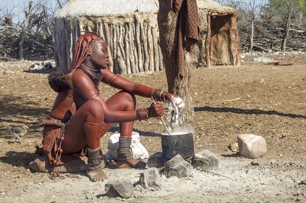 Young Himba woman