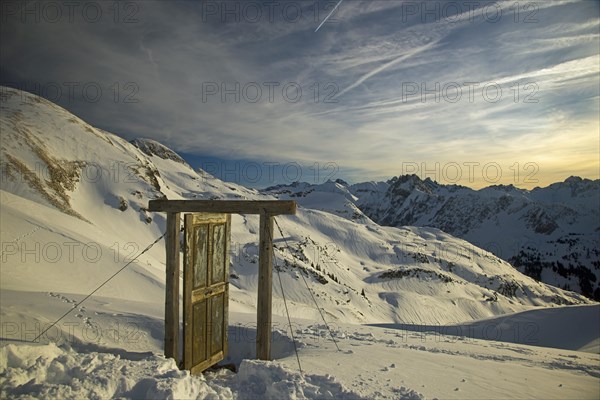 Porta Alpinae on Zeigersattel saddle