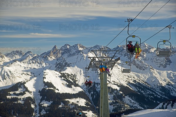 Double chairlift