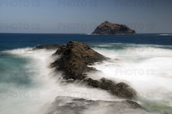 Rocks in the surf