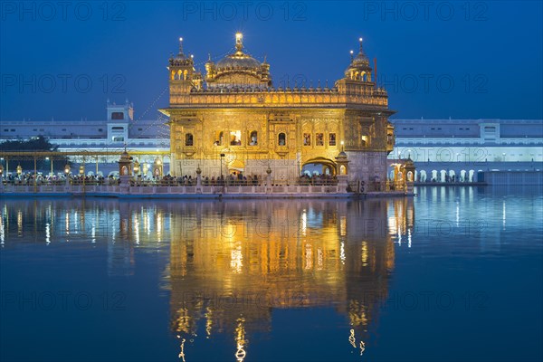 The Harmandir Sahib or Darbar Sahib