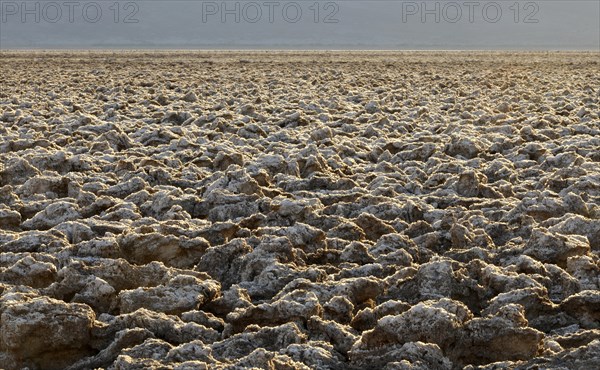 Salt crusts at the Devil's Golf Course