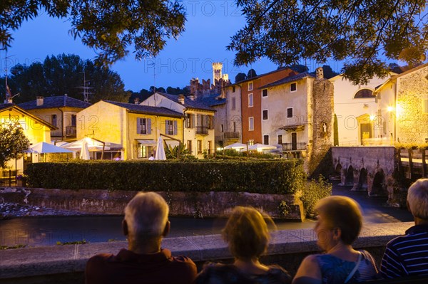 Borghetto at dusk