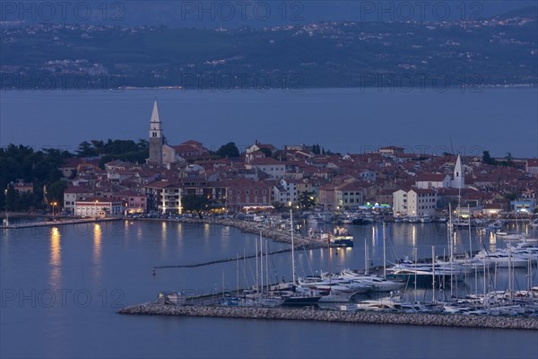 The marina in the evening