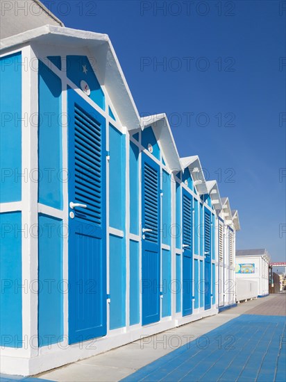 Beach cabins