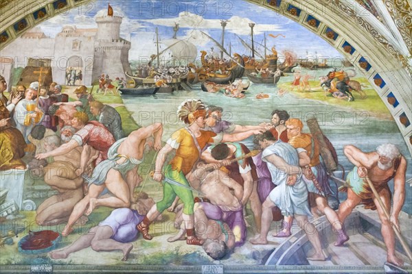 The battle of Ostia