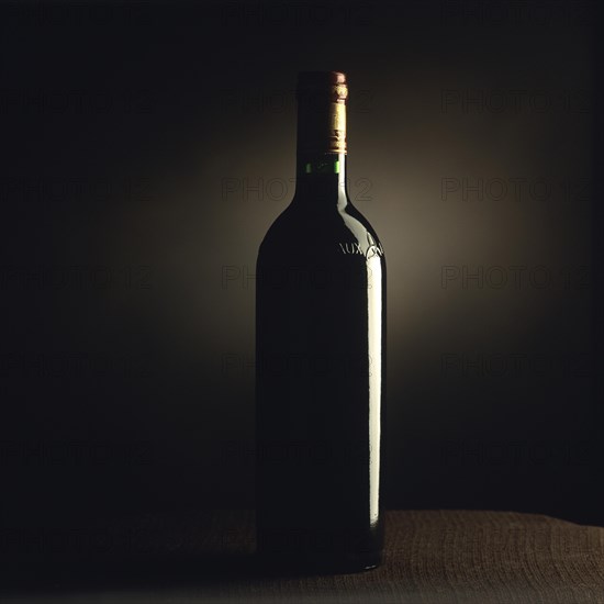 Bottle of Bordeaux wine