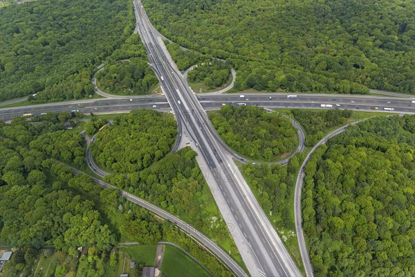 Aerial view from Oberhausen-Nord