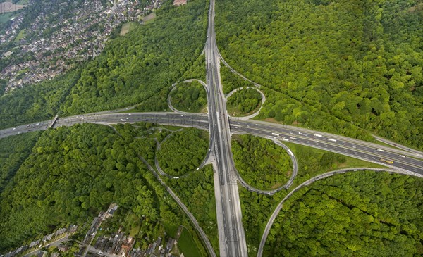 Aerial view from Oberhausen-Nord