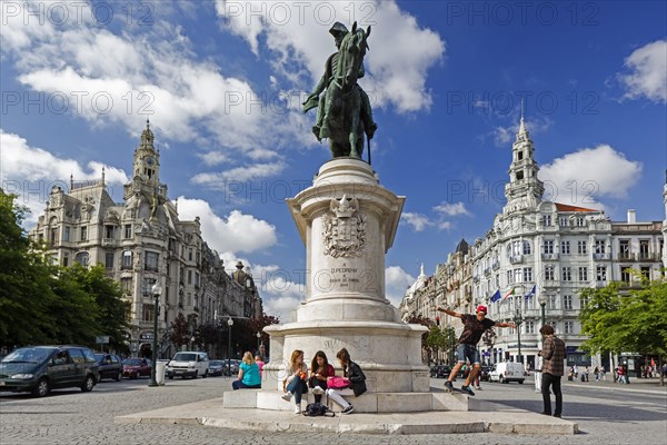 Equestrian statue of Dom Pedro IV