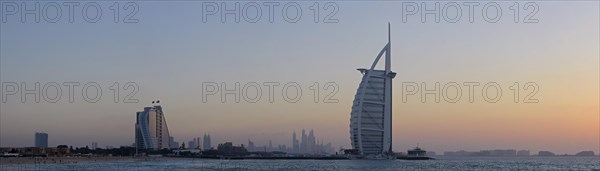 Skyline with the Jumeirah Beach Hotel