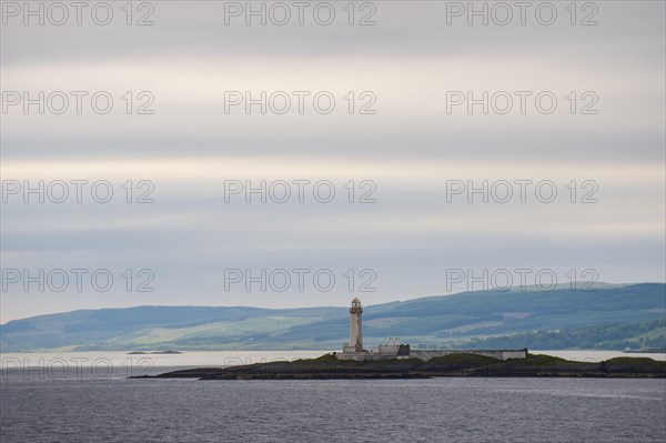 Lighthouse on a small island