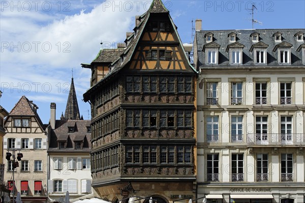 Maison Kammerzell building on Place de la Cathedrale square